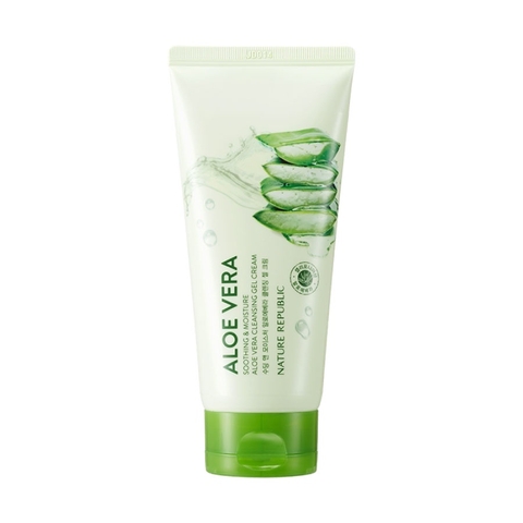 Nature Republic Kem tẩy trang Soothing & Moisture Aloe Vera Cleansing Gel Cream 150ml (IP04)