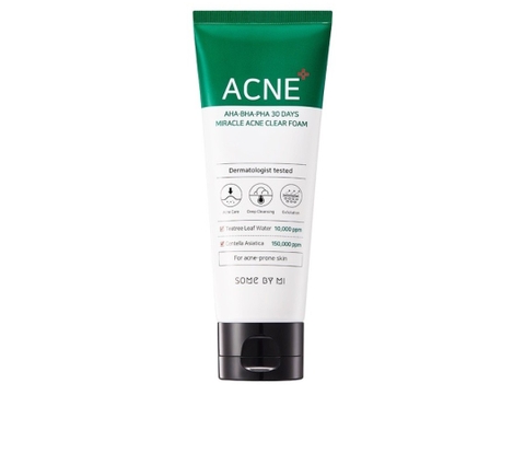 Sữa rửa mặt some by mi aha bha pha 30 ngày 100ml làm sạch sâu giúp da mềm mịn