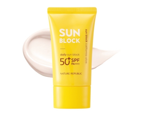 Nature Republic Kem chống nắng California Aloe Daily Sun Block SPF50+PA+++ 57ml (IP04)