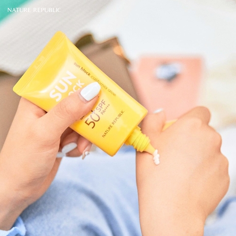 Nature Republic Kem chống nắng California Aloe Daily Sun Block SPF50+PA+++ 57ml (IP04)