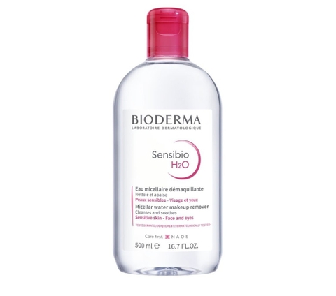Nuớc tẩy trang Bioderma Crealine H2O Peaux Sensibles da nhạy cảm-500ml
