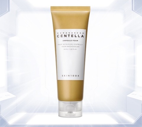Sữa rửa mặt rau má dạng bọt skin1004 madagascar centella ampoule foam tuýp 125ml