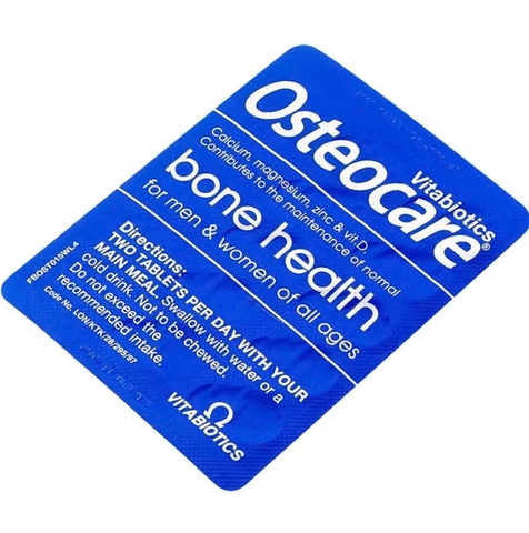 Vitabiotics Osteocare Calcium Magnesium Vitamin D Zinc 30tables