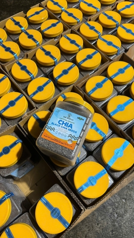 The Seed Co 1.6kg Black Chia Seeds Vegan Gluten Free Certified Organic Superfood 1.6kg