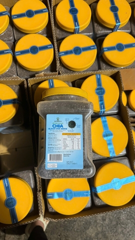 The Seed Co 1.6kg Black Chia Seeds Vegan Gluten Free Certified Organic Superfood 1.6kg