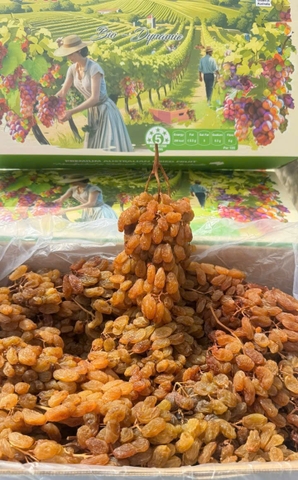 Nho khô nguyên cành Adora st Food Dried Grapes Cluster Thompson 4kg A