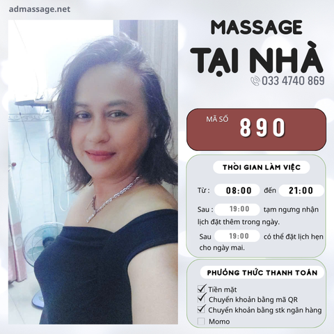 SỐ 890: MASSAGE TẠI NHÀ TPHCM