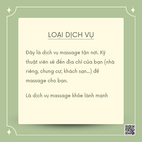 MASSAGE TẬN NƠI - HOME & HOTEL MASSAGE DELIVERY SERVICE
