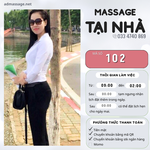 SỐ 102: MASSAGE TẠI NHÀ HÀ NỘI