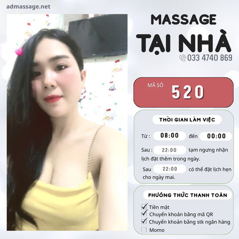 SỐ 520: MASSAGE TẠI NHÀ ĐÀ NẴNG