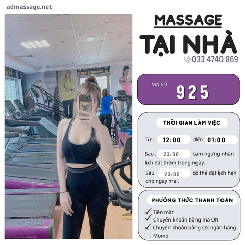 SỐ 925: MASSAGE TẠI NHÀ TPHCM