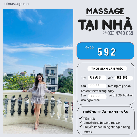 SỐ 592: MASSAGE TẠI NHÀ ĐÀ NẴNG