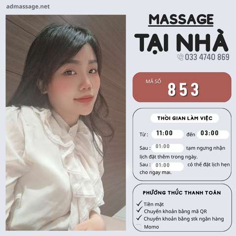 SỐ 853: MASSAGE TẠI NHÀ TPHCM
