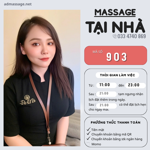 SỐ 903: MASSAGE TẠI NHÀ TPHCM