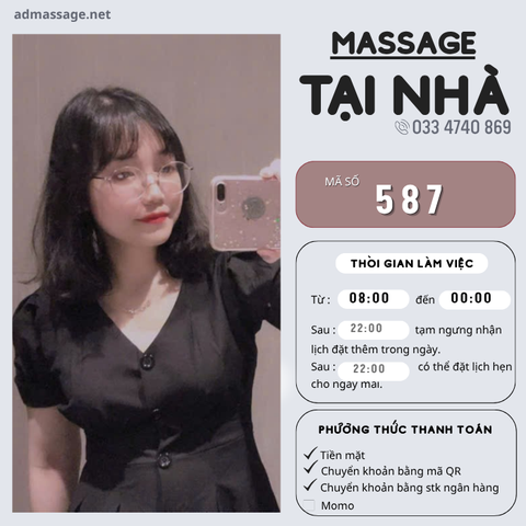 SỐ 587: MASSAGE TẠI NHÀ ĐÀ NẴNG