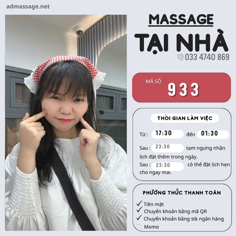 SỐ 933: MASSAGE TẠI NHÀ TPHCM