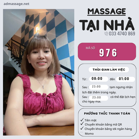 SỐ 976: MASSAGE TẠI NHÀ HCM