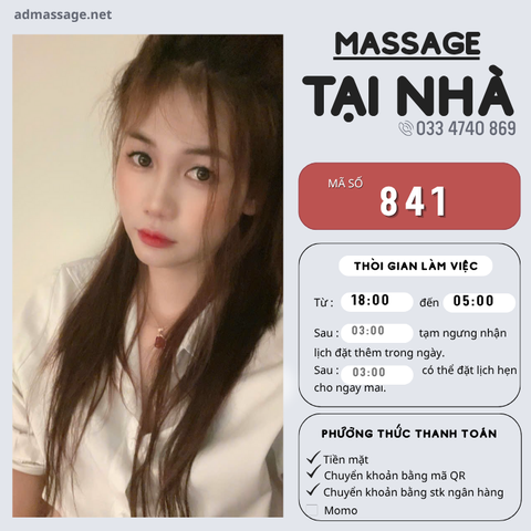 SỐ 841: MASSAGE TẠI NHÀ TPHCM