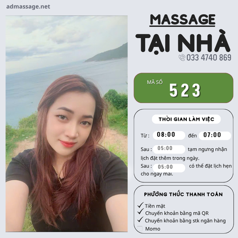 Số 523: MASSAGE TẠI NHÀ ĐÀ NẴNG