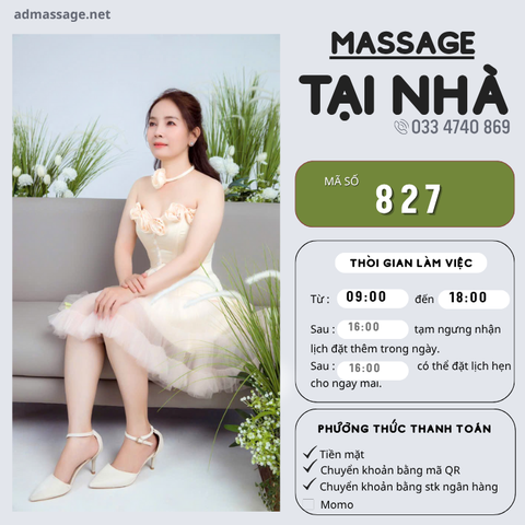 SỐ 827: MASSAGE TẠI NHÀ TPHCM