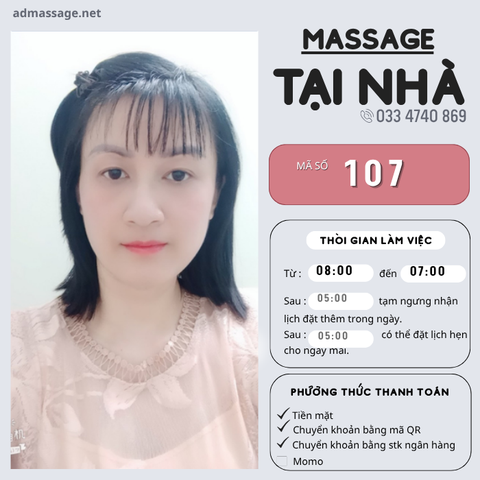 SỐ 107: MASSAGE TẠI NHÀ HÀ NỘI