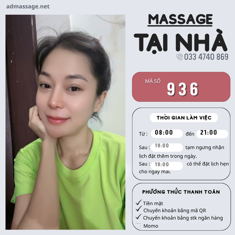 SỐ 936: MASSAGE TẠI NHÀ TPHCM