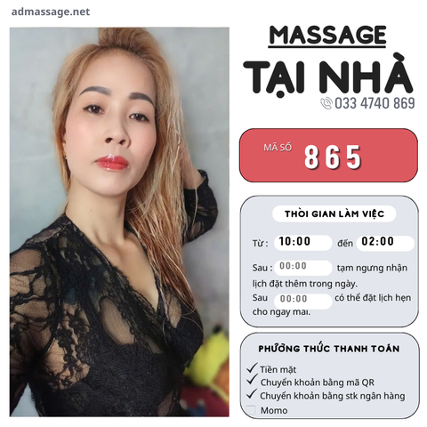 SỐ 865: MASSAGE TẠI NHÀ TPHCM