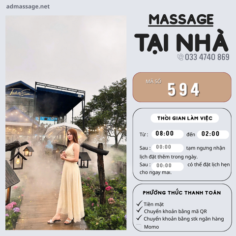 SỐ 594: MASSAGE TẠI NHÀ ĐÀ NẴNG
