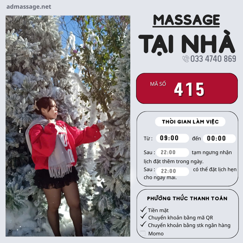 SỐ 415: MASSAGE TẠI NHÀ ĐÀ LẠT