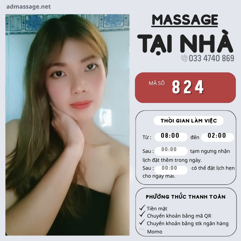 SỐ 824: MASSAGE TẠI NHÀ TPHCM