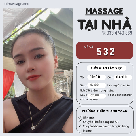 Số 532: MASSAGE TẠI NHÀ ĐÀ NẴNG
