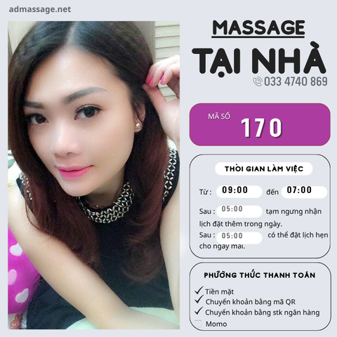 SỐ 170: MASSAGE TẠI NHÀ HÀ NỘI