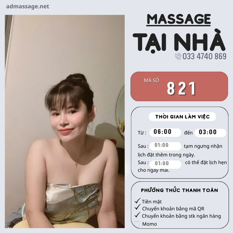 SỐ 821: MASSAGE TẠI NHÀ TPHCM