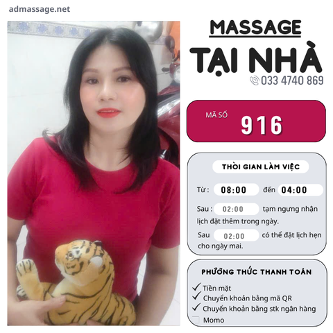 SỐ 916: MASSAGE TẠI NHÀ TPHCM