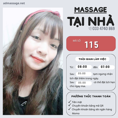 SỐ 115: MASSAGE TẠI NHÀ HÀ NỘI