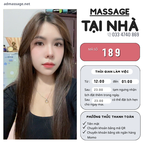 SỐ 189: MASSAGE TẠI NHÀ HÀ NỘI