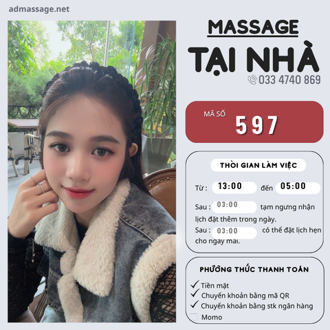 SỐ 597: MASSAGE TẠI NHÀ ĐÀ NẴNG