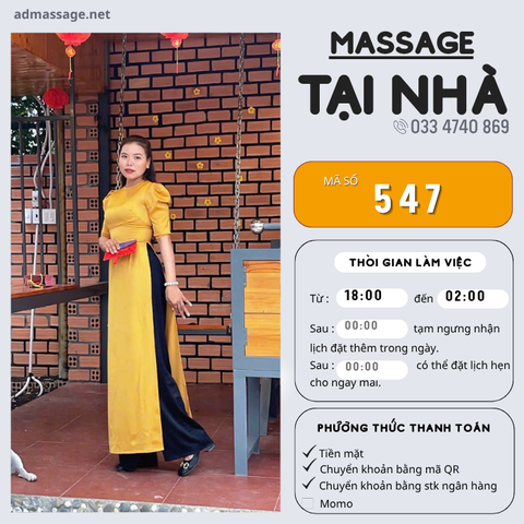 Số 547: MASSAGE TẠI NHÀ ĐÀ NẴNG