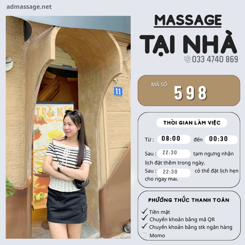 SỐ 598: MASSAGE TẠI NHÀ ĐÀ NẴNG
