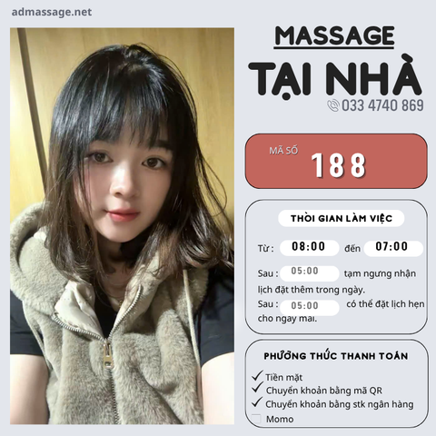 SỐ 188: MASSAGE TẠI NHÀ HÀ NỘI