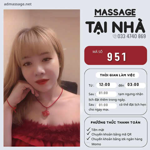SỐ 951: MASSAGE TẠI NHÀ HCM
