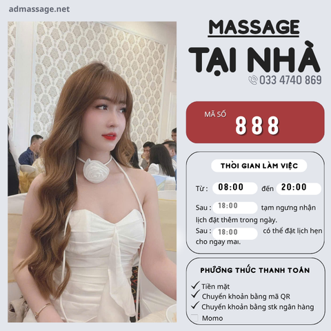 SỐ 888: MASSAGE TẠI NHÀ TPHCM