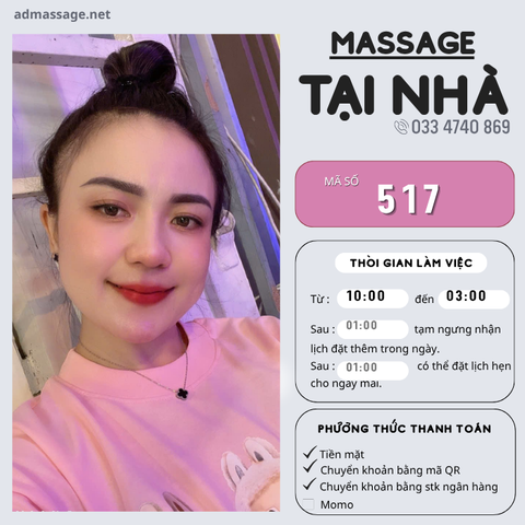 Số 517: MASSAGE TẠI NHÀ ĐÀ NẴNG