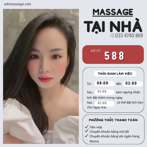 SỐ 588: MASSAGE TẠI NHÀ ĐÀ NẴNG