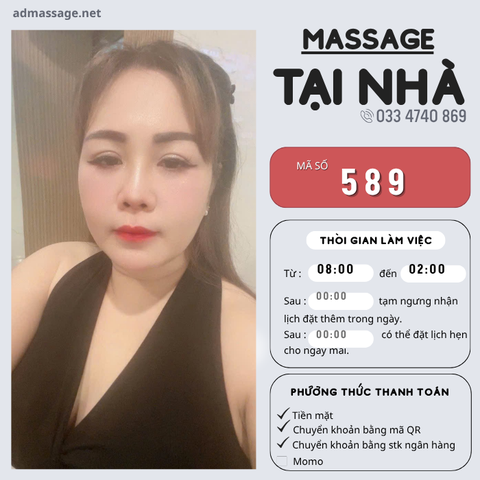 SỐ 589: MASSAGE TẠI NHÀ ĐÀ NẴNG