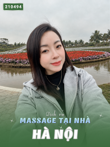 SỐ 210494: MASSAGE TẠI NHÀ THÀNH PHỐ HÀ NỘI (tại nhà, căn hộ, khách sạn,...)