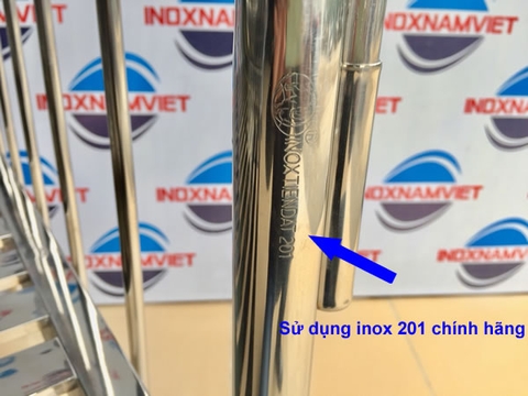 GIƯỜNG BỆNH INOX D190*R90*C54 CM - 2 tay quay