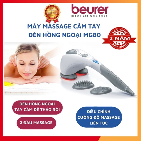 Máy massage cầm tay Beurer MG80 - 2 đèn hồng ngoại