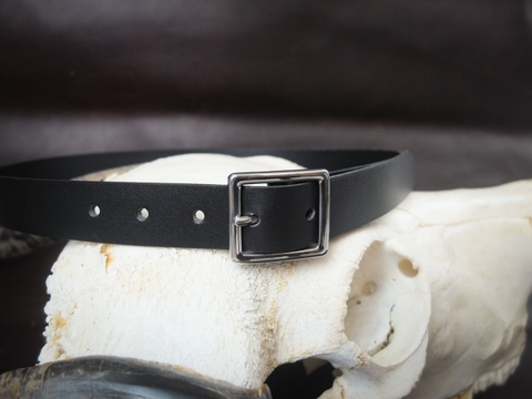 Thắt lưng SF1D 2.8cm bản nhỏ | Thắt lưng khoá inox Stanless Steel | Da bò nguyên miếng tặng đinh đục