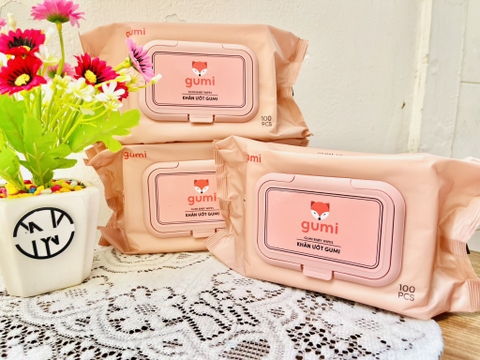 KHĂN ƯỚT GUMI 100 TỜ CHÍNH HÃNG (2)